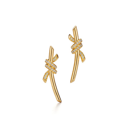 Lana - Boucles d'Oreilles Noeud